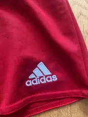 Vorschaubild 3 von Kinder Sport Shorts Gr. 122 (124) Rot Polyester Sporthose