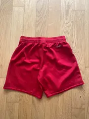 Vorschaubild 2 von Kinder Sport Shorts Gr. 122 (124) Rot Polyester Sporthose