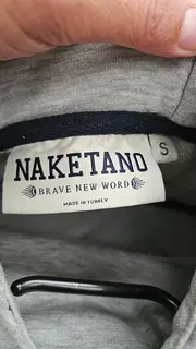 Vorschaubild 5 von Damen Hoodie Sternenmuster Grau Gr. 36/S Casual Baumwolle