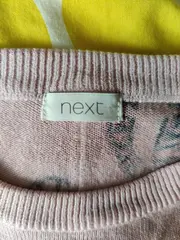 Vorschaubild 6 von Kinder Pullover Gr. 122 Pink mit Tiger-Print Animal-Muster
