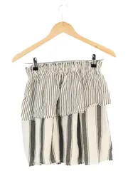 Vorschaubild 2 von DEVOTION Faltenrock Damen 36/S Mehrfarbig Gestreift Casual Minirock