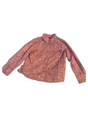 Vorschaubild 1 von Kinder Bluse Rosa Blumenmuster Gr. 104 Casual Baumwolle