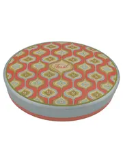 Vorschaubild 1 von Schmuckschatulle Vintage Mehrfarbig Grafisch Metall Dose 11x3cm