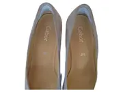 Vorschaubild 2 von Damen Pumps Größe 38 Grau Wildleder Glitzer Absatz Business Elegant