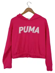 Vorschaubild 1 von Damen Kapuzenpullover Gr. M Pink Sportlich Logo-Print