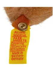 Vorschaubild 3 von Kuscheltier Kamel Braun 16cm Vintage Plüschtier Sammlerstück