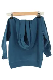 Vorschaubild 2 von Kapuzenpullover Kinder Jungen Gr. 92 Blau Flugzeug Print Hoodie