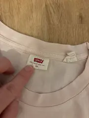 Vorschaubild 3 von Damen T-Shirt Rosa Basic Gr. XS Baumwolle Logo