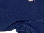 Vorschaubild 3 von Kinder Poloshirt Gr. 122 Blau Baumwolle Preppy Kurzarm
