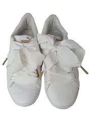 Vorschaubild 2 von Damen Sneaker low weiß Gr. 35.5 Logo Streetwear Sportlich Freizeit