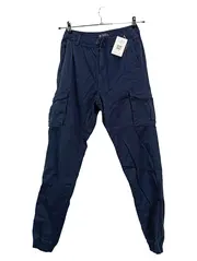 Vorschaubild 1 von Herren Cargohose Größe 29 Blau Casual Jogger Baumwolle Elasthan