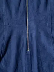 Vorschaubild 5 von Damen Etuikleid Gr. 36/S Blau Elegant Kurzarm Business