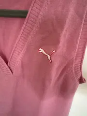 Vorschaubild 3 von Damen Pullunder Strickweste Rosa Gr. 36/S Sportlich
