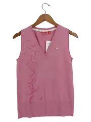 Vorschaubild 1 von Damen Pullunder Strickweste Rosa Gr. 36/S Sportlich