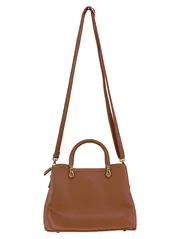 Vorschaubild 2 von FLORA Damen Henkeltasche Umhängetasche Braun Elegant Klassisch Polyester