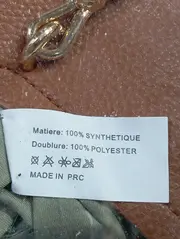 Vorschaubild 4 von FLORA Damen Henkeltasche Umhängetasche Braun Elegant Klassisch Polyester