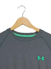 Vorschaubild 2 von Herren Sport T-Shirt Grau Gr. M Funktionsshirt