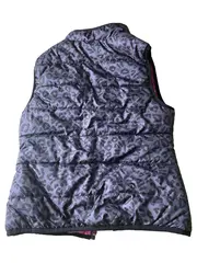 Vorschaubild 2 von Kinder Steppweste Wendeweste Leo-Print Mehrfarbig Gr. 140