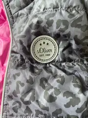 Vorschaubild 7 von Kinder Steppweste Wendeweste Leo-Print Mehrfarbig Gr. 140