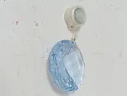 Vorschaubild 1 von Kettenanhänger Blau Kristall Elegant Damen Anhänger Schmuck