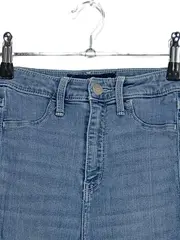 Vorschaubild 4 von Damen Jeans Slim Fit High Waist W25/L26 Blau Stretch