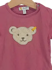 Vorschaubild 4 von Kinder Langarmshirt Gr. 74 Rosa Teddybär Applikation Casual