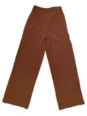Vorschaubild 2 von Damen Stoffhose Gr. S Braun Modern