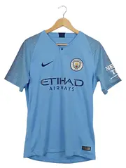 Vorschaubild 1 von Manchester City Fußball Trikot Herren S Blau Etihad Airways