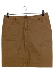 Vorschaubild 1 von Damen Stoffhose Gr. 40 Braun Casual Shorts
