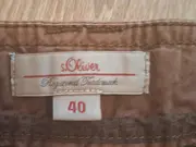 Vorschaubild 5 von Damen Stoffhose Gr. 40 Braun Casual Shorts