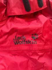 Vorschaubild 3 von Kinder Outdoorjacke Rot Gr. 152 Regenjacke Windjacke