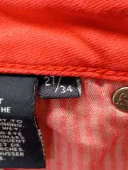 Vorschaubild 4 von Damen Jeans Regular Fit W27/L34 Rot Casual