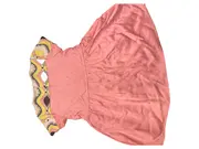 Vorschaubild 6 von Mädchen festliches Kleid Gr. 116 Pink farbenfroh Kurzarm