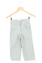 Vorschaubild 1 von Kinder Stoffhose L Grün Casual Preppy Baumwolle