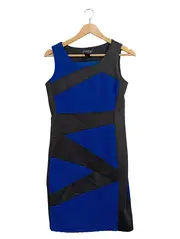 Vorschaubild 1 von Damen Cocktailkleid Gr. 38 Mehrfarbig Elegant