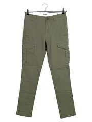 Vorschaubild 1 von Herren Cargohose W29 Oliv Casual Baumwolle Hose