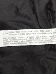 Vorschaubild 4 von Cocktailkleid Damen Gr. 38;M Schwarz Elegant Viskose Langarm