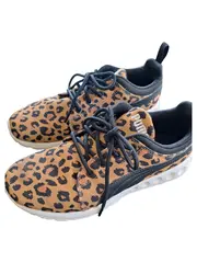 Vorschaubild 1 von Damen Sneaker low Leopard Animal-Print Braun Gr. 38.5