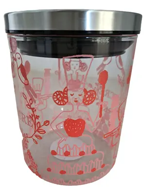 DERRIÈRE LA PORTE Vorratsglas