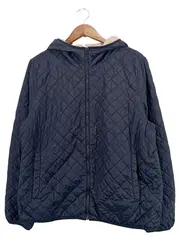 Vorschaubild 1 von Damen Steppjacke mit Kapuze Gr. 42/XL Blau Gesteppt Casual