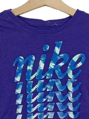 Vorschaubild 2 von Kinder T-Shirt Lila Gr. 128/137 Sportlich mit Logo