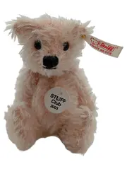 Vorschaubild 1 von Teddybär Club 2003 Miniatur Plüschtier Rosa Knopf im Ohr