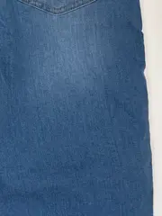 Vorschaubild 7 von Damen Capri Jeans Hose Blau Gr. 38 Casual Reißverschluss-Details