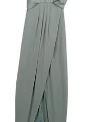 Vorschaubild 5 von Damen festliches Kleid Gr. 40 L Grün Elegant Glamourös Maxikleid