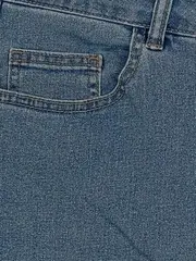 Vorschaubild 3 von Damen Jeansrock Blau Gr. 42/XL Casual Midirock Baumwolle