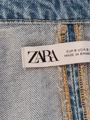 Vorschaubild 6 von Damen Jeansjacke Gr. 34/XS Blau Casual Baumwolle