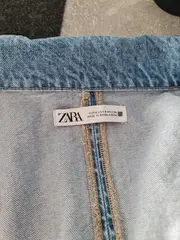 Vorschaubild 5 von Damen Jeansjacke Gr. 34/XS Blau Casual Baumwolle