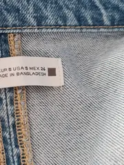 Vorschaubild 7 von Damen Jeansjacke Gr. 34/XS Blau Casual Baumwolle