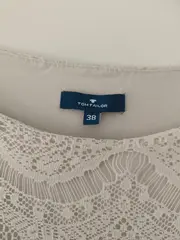 Vorschaubild 5 von Damen festliches Kleid Spitze Gr. 38 M Beige Elegant