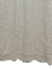 Vorschaubild 4 von Damen festliches Kleid Spitze Gr. 38 M Beige Elegant